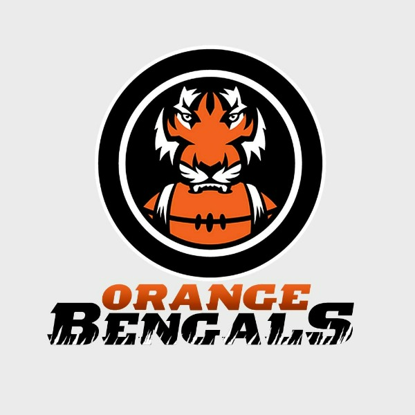 (2) Orange Bengals 8u Orange