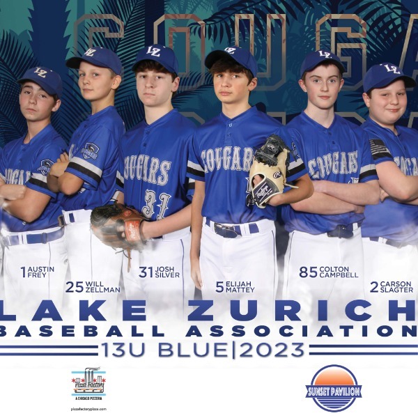 Lake Zurich Cougars Blue 13u
