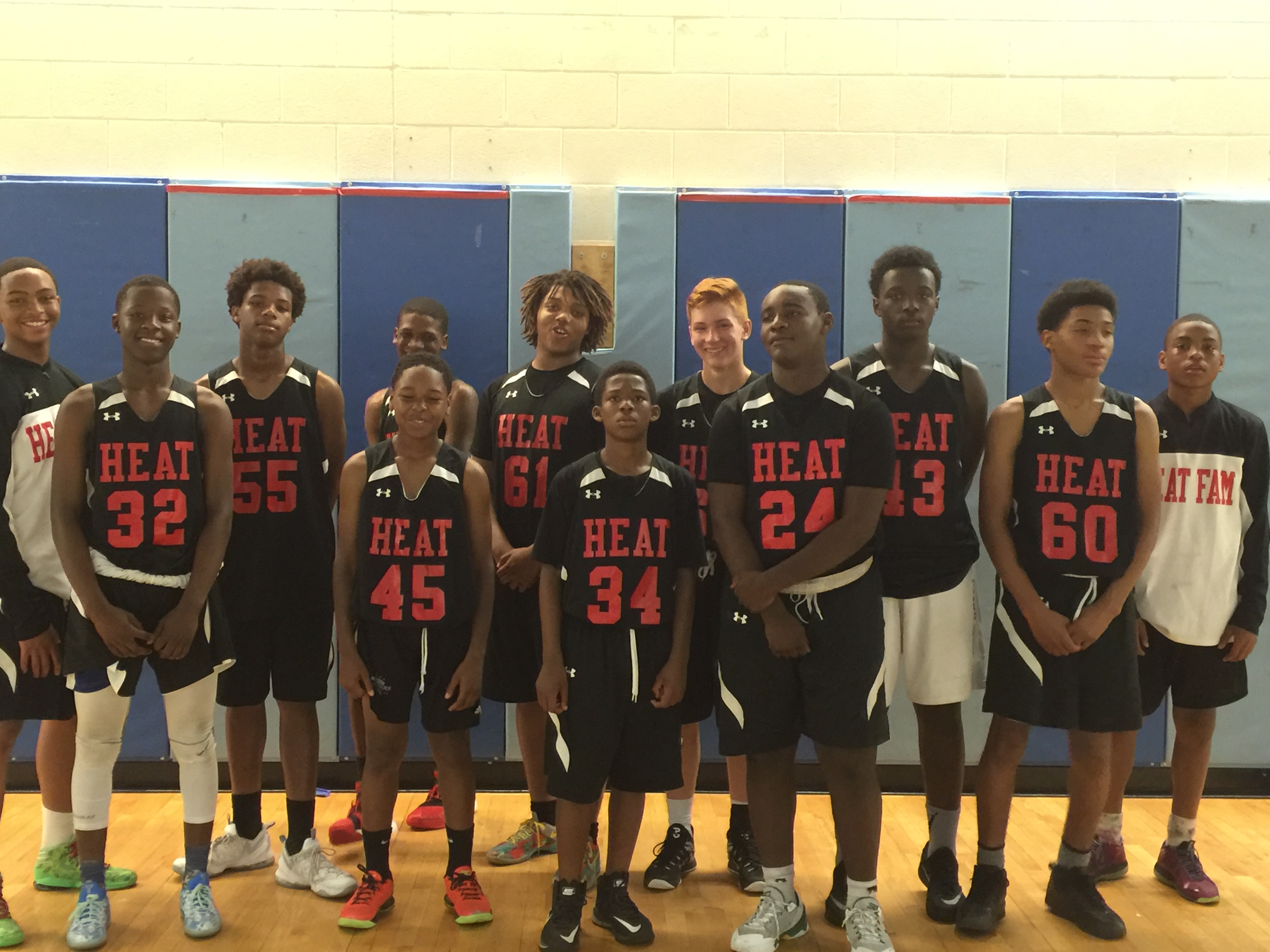New Haven Heat Basketball Family 9th Grade Team