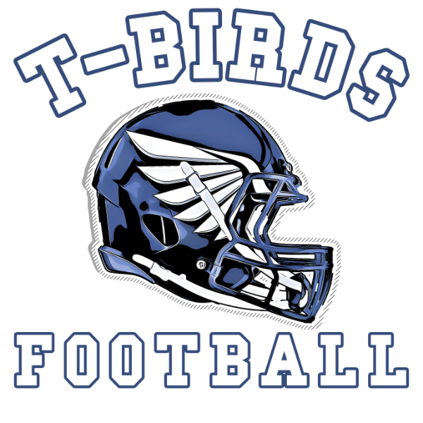 2025 T-Birds Football: Jr. Varsity - Champion (Blue) (12U)