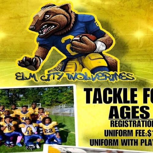 Elm City Wolverines 2025 - 10 & Under - FOOTBALL