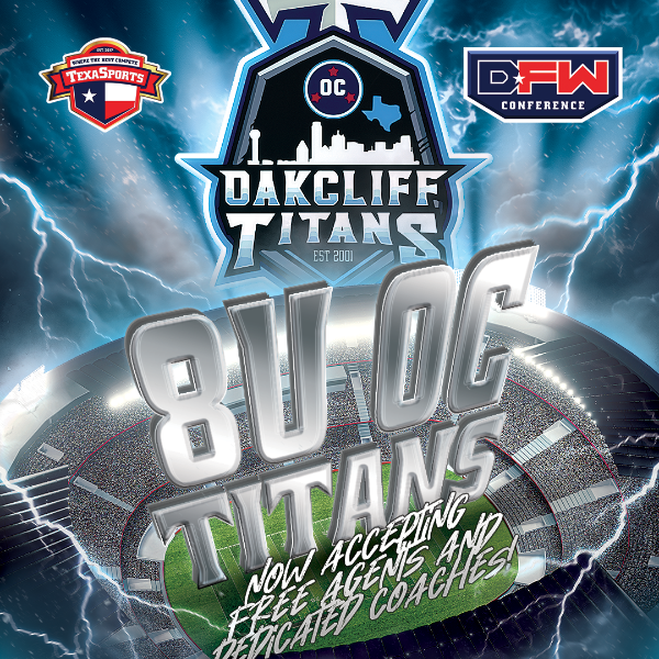 Oak Cliff Titans 8u 7on7 team
