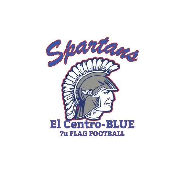 El Centro-BLUE 7u Flag
