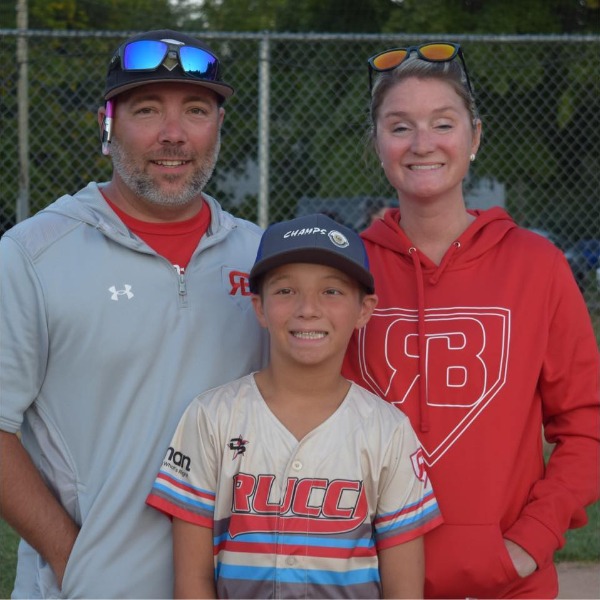 Rucci Baseball 12U red