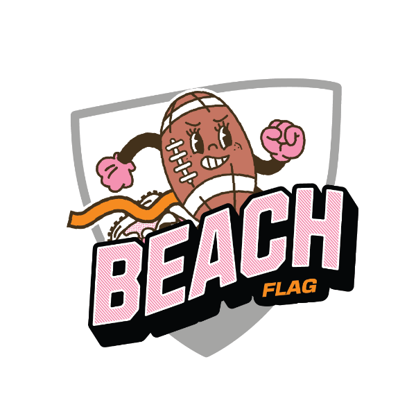 Beach Flag Football Club Gray