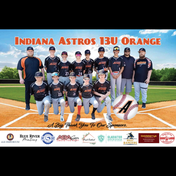 Indiana Astros Orange 13u