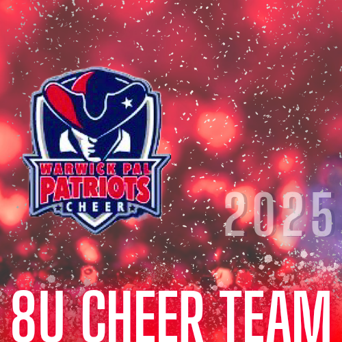 Warwick Patriots Cheerleading - 8 & Under Cheer