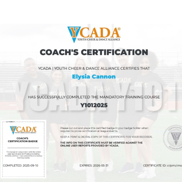 Wallkill Cheer - Coach Verification